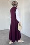 Gülseli Tie-Up Vest Shirt Skirt Hijab Three-Piece Set - 3