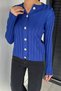 Women's Button Detailed Knitwear Cardigan (Fits M-L-Xl) - 3