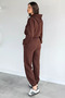 Women's Three Thread Raster Hooded Tracksuit Set - 4