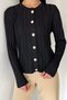 Women's Button Detailed Knitwear Cardigan (Fits M-L-Xl) - 3