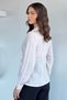 Women's Self-Line Patterned Shirt with Waist Tie Detail - 4