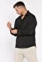 Men's Single Pocket Long Sleeve Lycra Oversize Shirt - 2