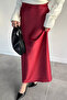 Elastic Waist Satin Hijab Skirt - 3