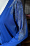 Shoulder Stone Decorated Hijab Knitwear Cardigan - 3