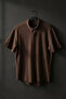 Men's Patterned Short Sleeve Shirt - 3