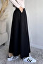 Hijab Skirt with Elastic Waist and Pockets - 3