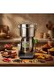 Electric Spice Grinder SC-800G | Stainless Steel Heavy-Duty Grinder | High-Speed Dry Masala & Spice Grinding | Silver