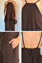 Women's Knitted Strap Style Jumpsuit - 5