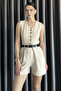 Women's Belted Jumpsuit