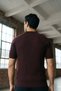 Men's Polo Collar Patterned Knitwear T-Shirt - 2