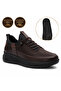 Men's Inside-Out Genuine Leather Smart Lace-Up Anatomical Comfort Sole Comfortable Flexible Casual Shoes That Go with Every Combination - 2