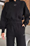 Women's Three Thread Raster Hooded Tracksuit Set - 5