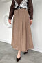 Waist Belted Pocketless Hijab Skirt