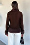 Gülseli Women's Bearded Knitwear Sweater - 2