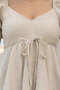 Women's V-Neck Blouse and Pants Two-Piece Set - 4