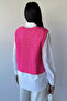 Shirt combination knitwear sweater - 4