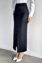 Women's Front Slit Pencil Skirt - 3
