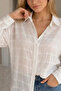 Gülseli Women's Thick Striped and Checkered Chiffon Shirt - 3
