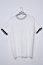Men's Crew Neck Patterned Knitwear T-Shirt - 4