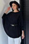 Women's Belted Knitwear Poncho