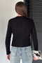 Knitted Patterned Women's Knitwear Cardigan (Available in S, M, L) - 4