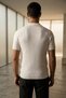 Polo Collar Half Zipper Men's Knitwear T-Shirt - 2