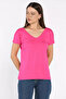 Front and Back V-Neck Women's T-Shirt - 2