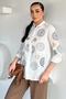 Oversize Patterned Shirt