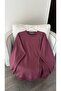 Nizzell Cross Zipper Tunic Long Oversize Sweatshirt Length 75 cm - 5