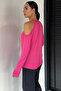 Women's Off-Shoulder Knitwear Blouse - 4