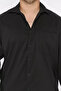 Men's Single Pocket Long Sleeve Lycra Oversize Shirt - 4