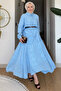Gülseli Shirt Skirt Hijab Double Set (Shirt Without Lining, Skirt with Lining) - 2