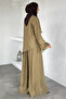Lined Layered Detailed Blouse and Pants Hijab Double Set - 4
