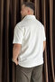 Apaş Collar Slim Fit Men's Short Sleeve Shirt - 3