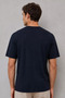 Men's Patterned Crew Neck T-Shirt - 2