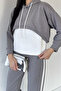Women's Lycra Athlete Sweat Triple Tracksuit Set - 3