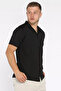 Apaş Collar Slim Fit Men's Short Sleeve Shirt - 2