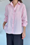Women's Stripe Patterned Casual Shirt - 3