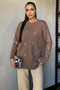 Heart Embroidered Women's Knitwear Sweater - 2