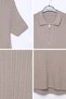 Polo Collar Half Zipper Men's Knitwear T-Shirt - 3