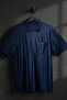 Polo Collar T-Shirt with Front Button Pockets - 3