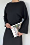 Women's Self-Patterned Blouse Skirt Two-Piece Set - 3