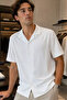 Apaş Collar Short Sleeve Men's Shirt - 3