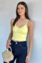 Women's V-Neck Rope Strap Bustier - 3