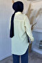 Guipure Detailed Ruffled Hijab Tunic - 4