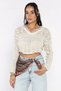 Gülseli Women's V-Neck Knitwear Blouse