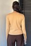 Women's Crew Neck Floral Figured Knitwear Blouse - 5