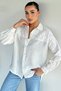 Women's Guipure Detailed Shirt - 2