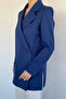 Lined Women's Blazer Jacket with Side Slits - 3