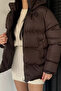 Women's Hooded Inner Lined Puffer Coat